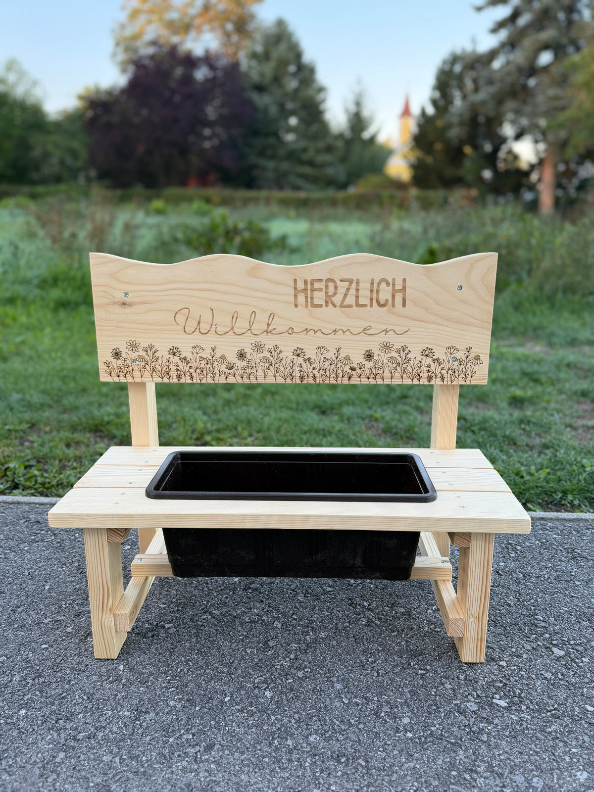 Blumenbank - Herzlich Willkommen 2