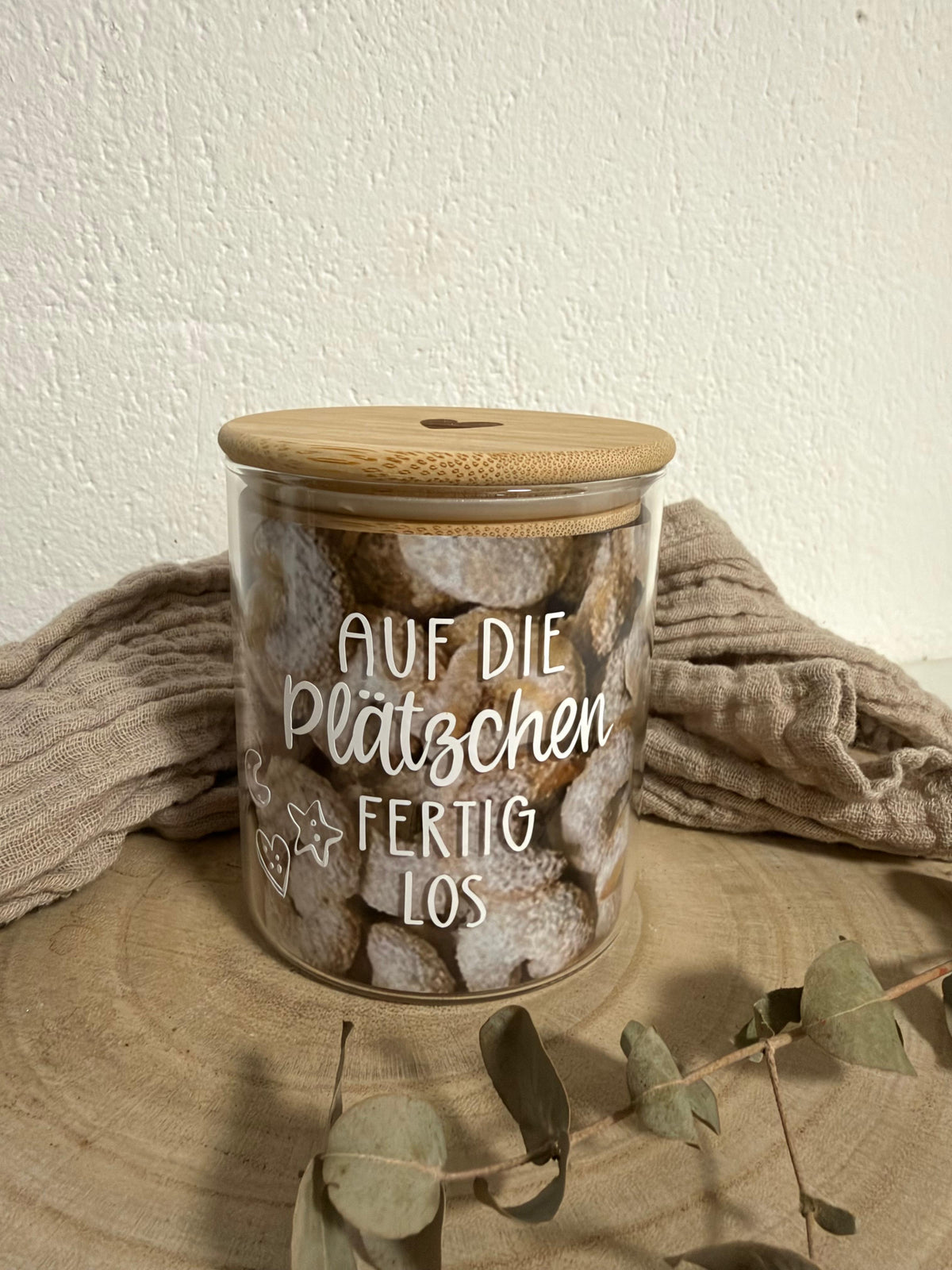 Vorratsglas - Auf die Plätzchen fertig los