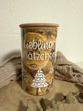 Vorratsglas - Lieblingsplätzchen