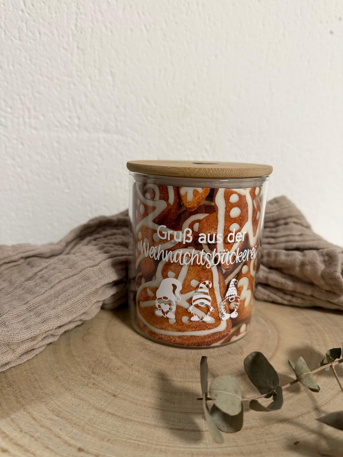 Vorratsglas - Gruß aus der Weihnachtsbäckerei