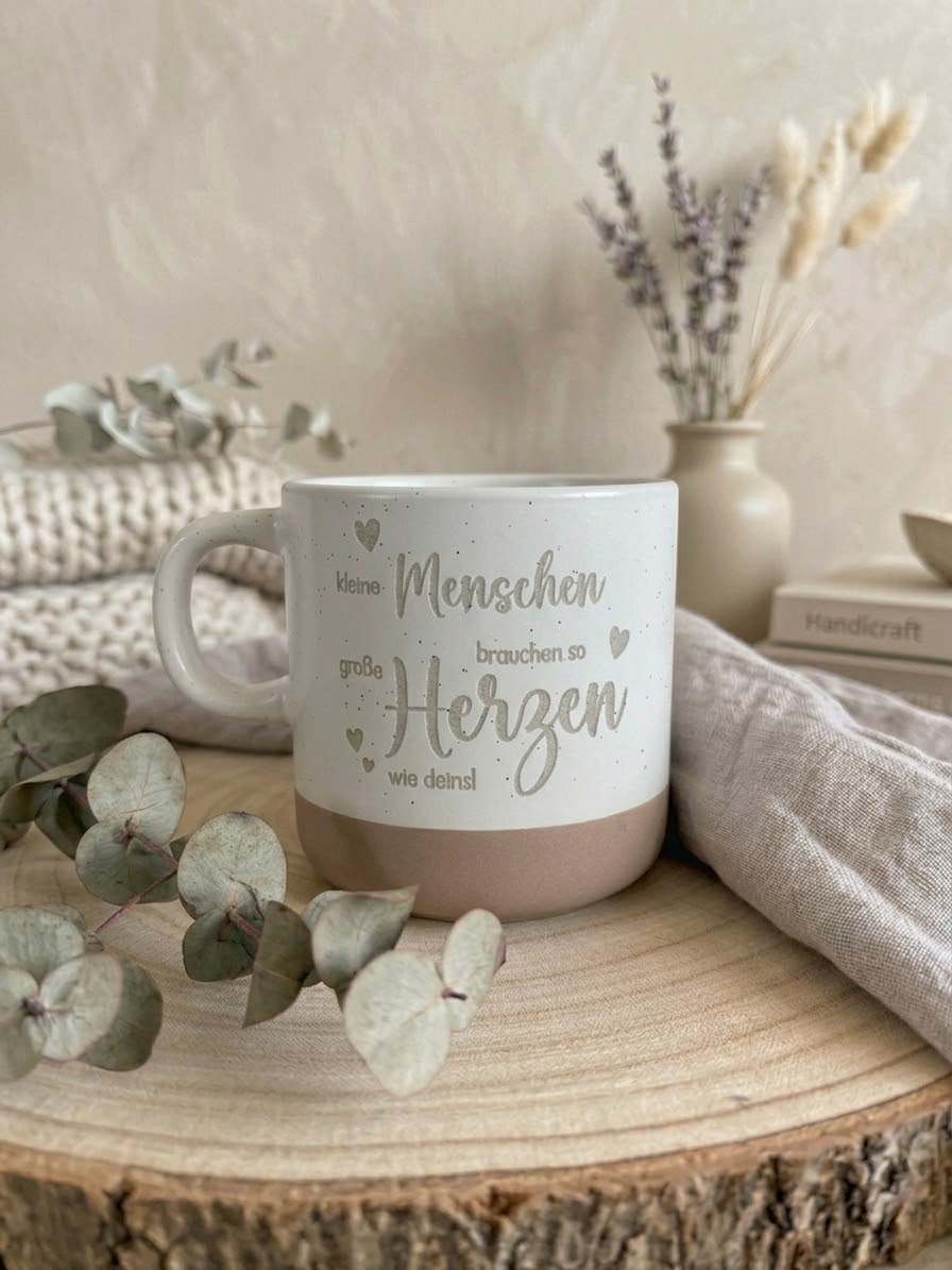Tasse Sophia - Kleine Menschen brauchen so große Herzen wie deins