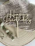 Caketopper - Happy Birthday