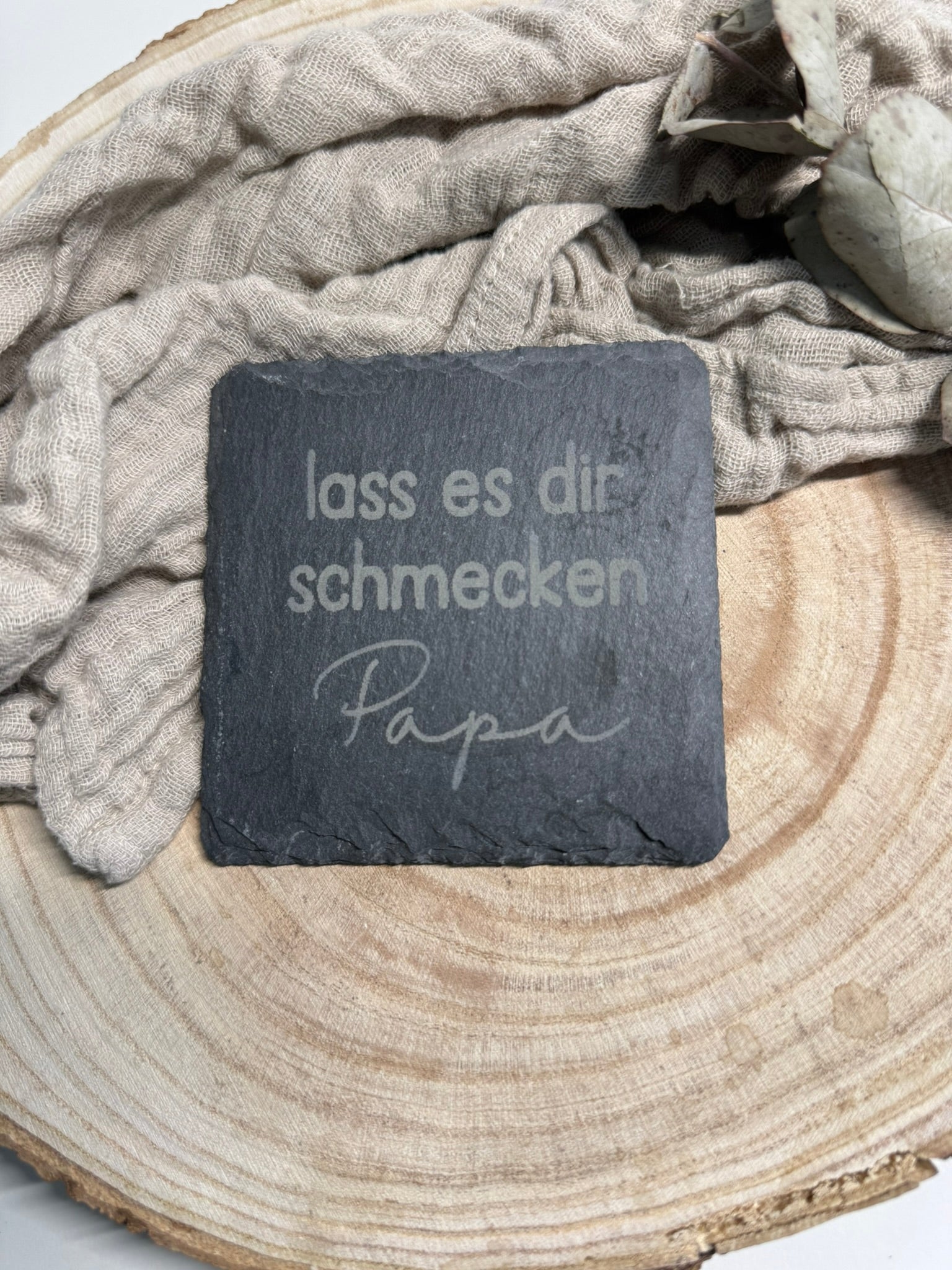 Untersetzer - lass es dir schmecken