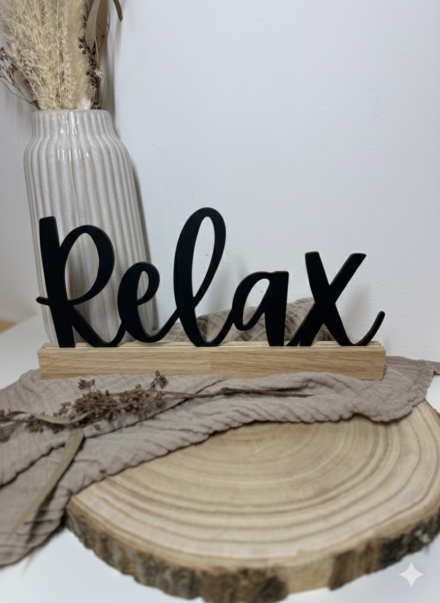 Relax Schild