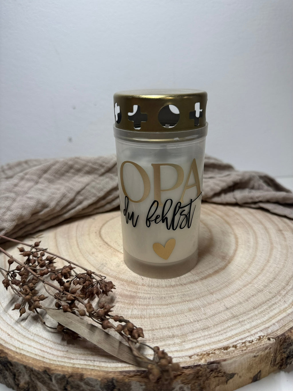 Grabkerze - Du Fehlst