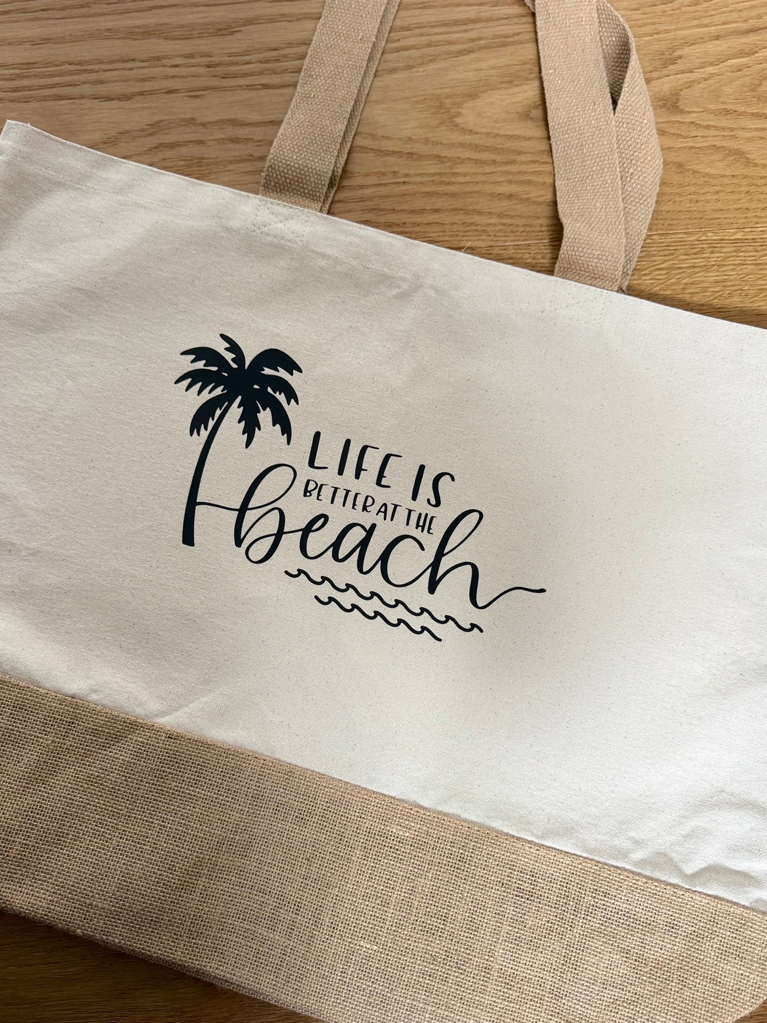 XXL Badetasche - Life is better at the beach