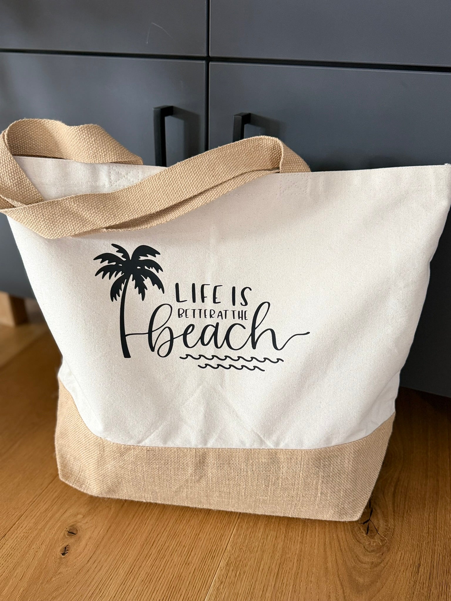 XXL Badetasche - Life is better at the beach