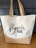 XXL Badetasche - Beach please