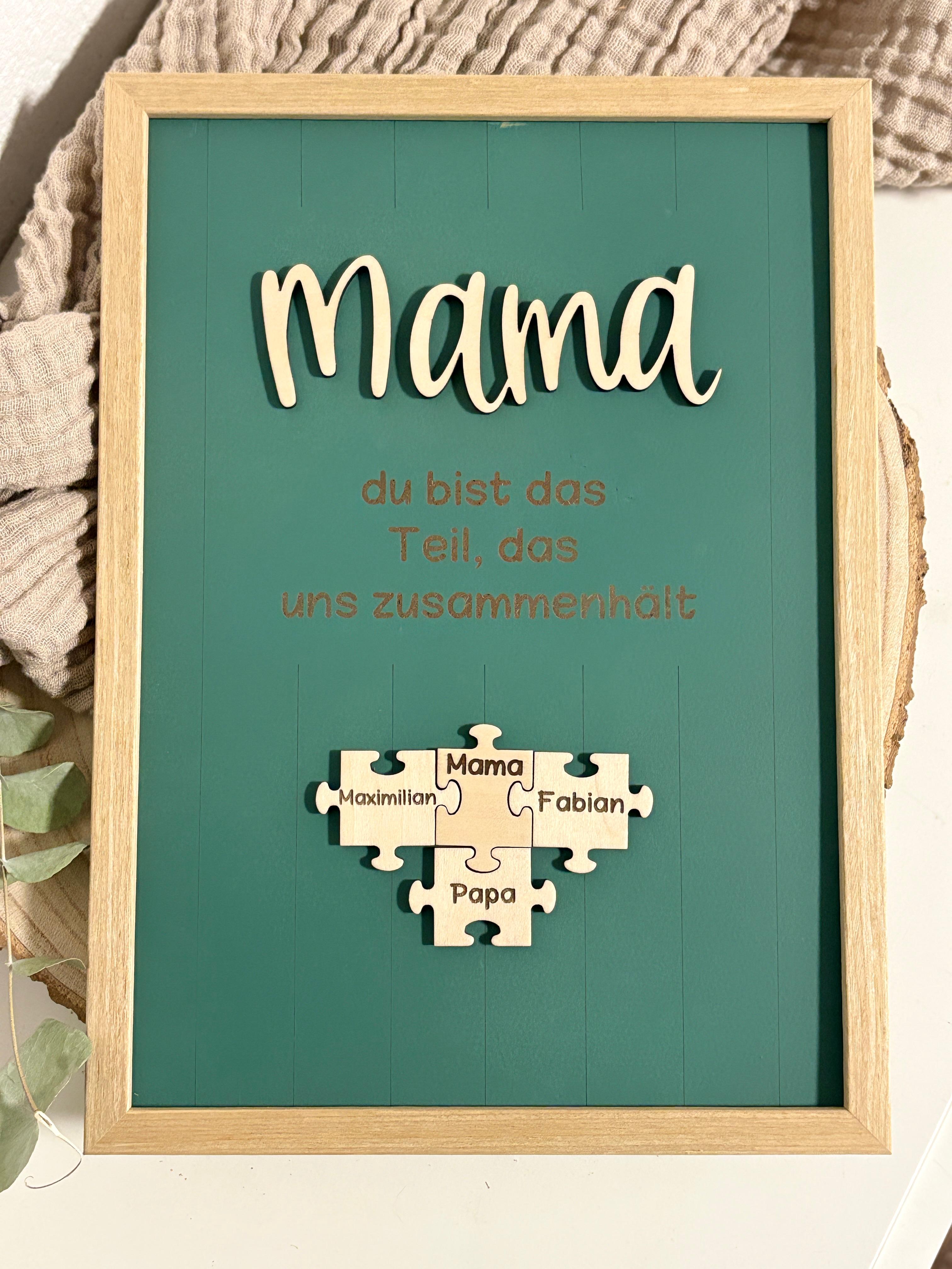 Bilderrahmen Mama