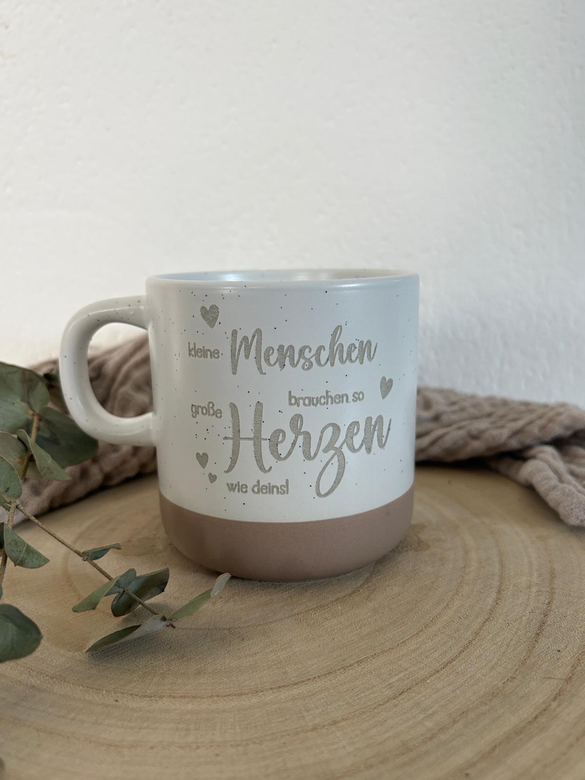 Tasse Sophia - Kleine Menschen brauchen so große Herzen wie deins