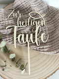 Caketopper - zur heiligen Taufe