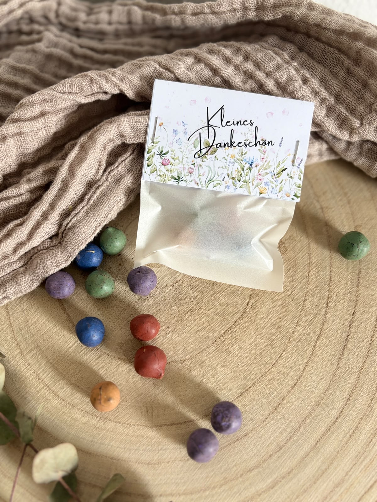 Blumenmurmeln - kleines Dankeschön