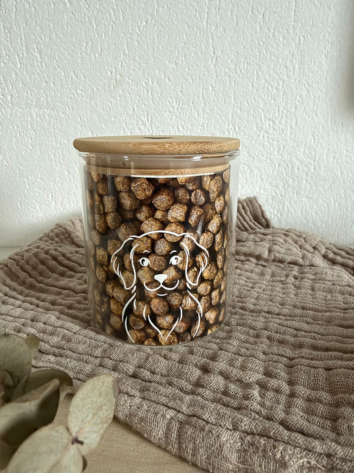 Vorratsglas Hund1