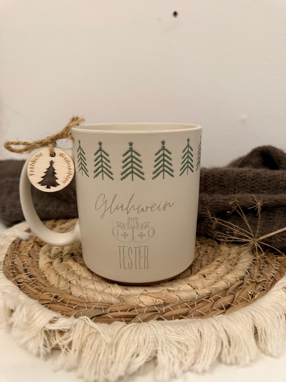 Weihnachtstasse - Glühweintester