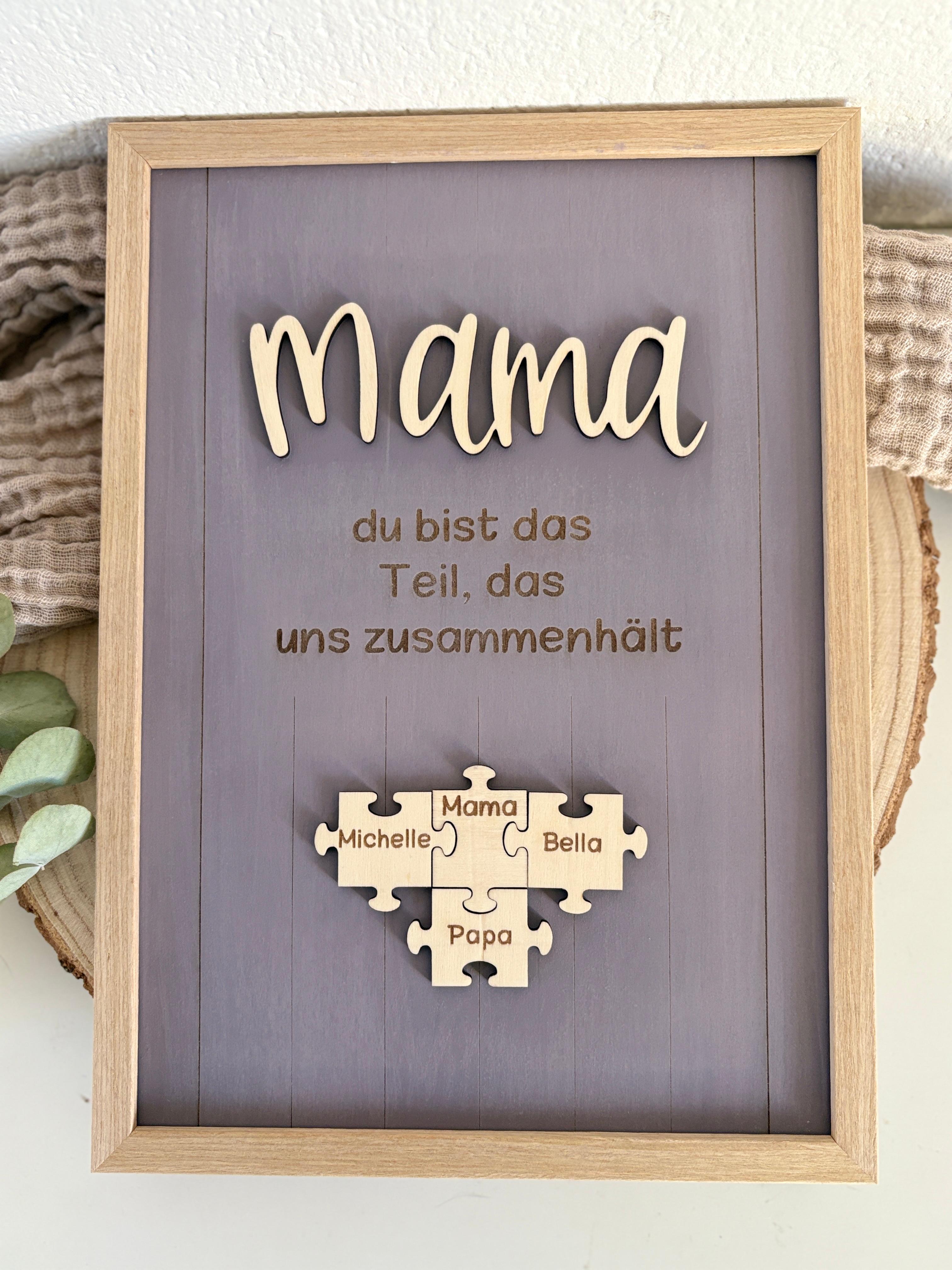 Bilderrahmen Mama