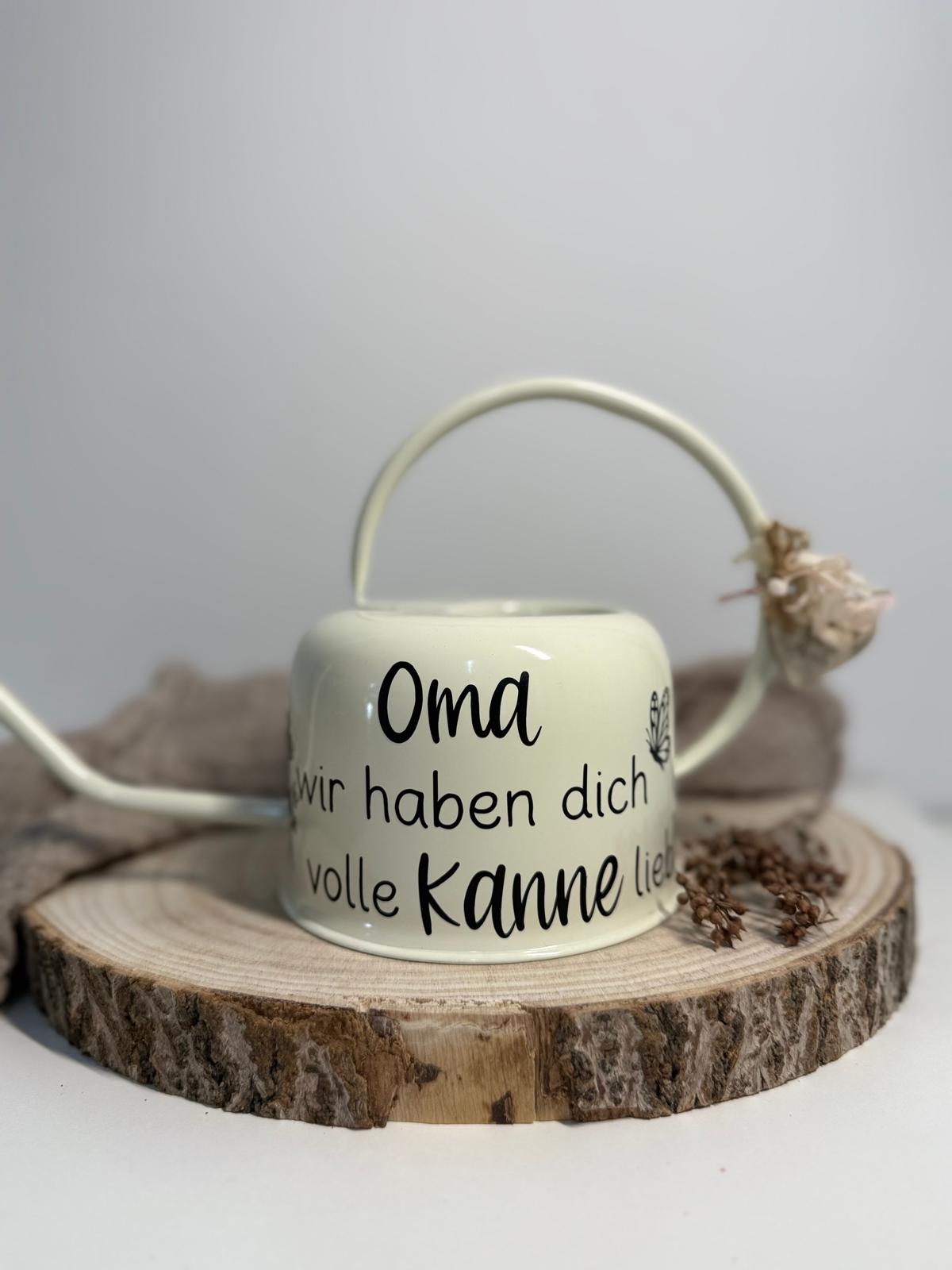 Gießkanne personalisiert