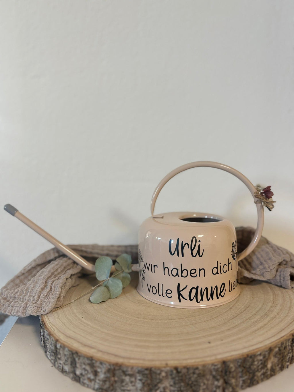Gießkanne personalisiert