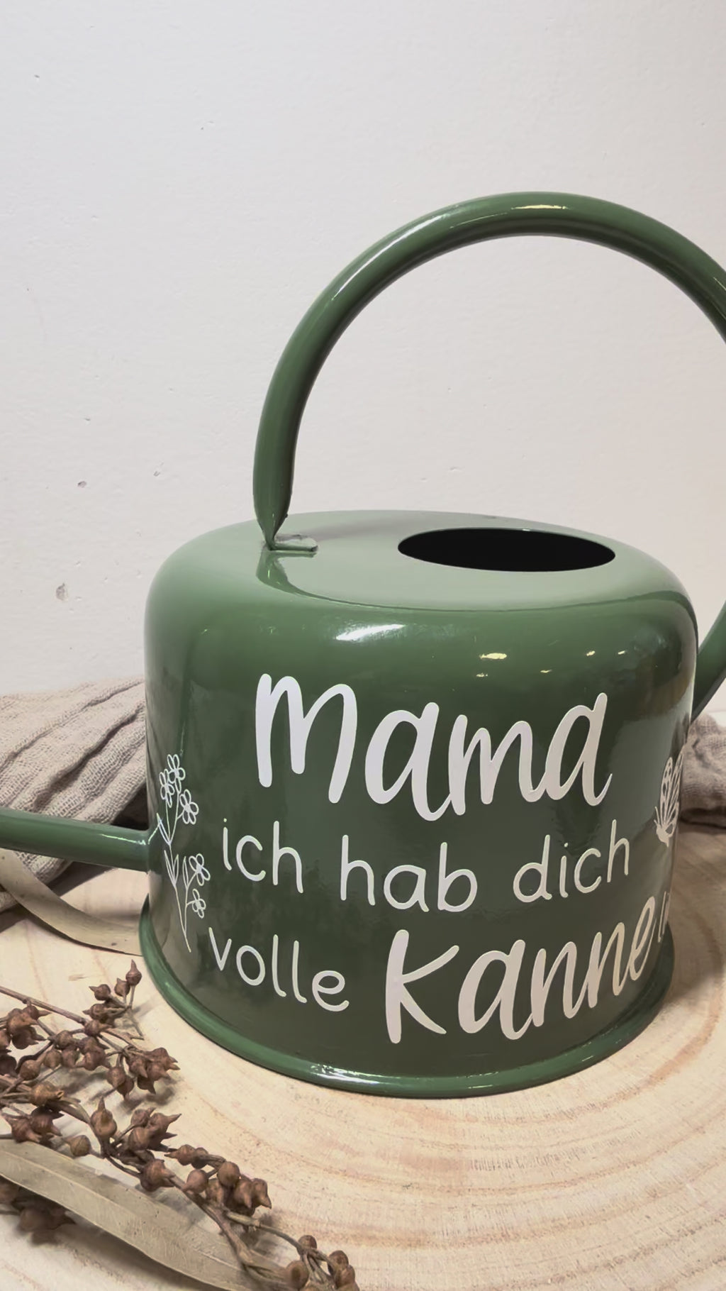 Gießkanne personalisiert